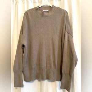 Neuflora Brown/Beige Sweater: Size S